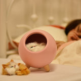 Napping Cat Lamp
