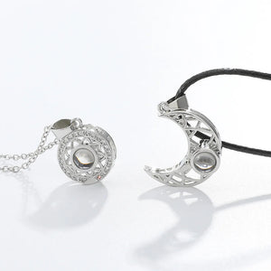 Sun Moon Couple Necklace