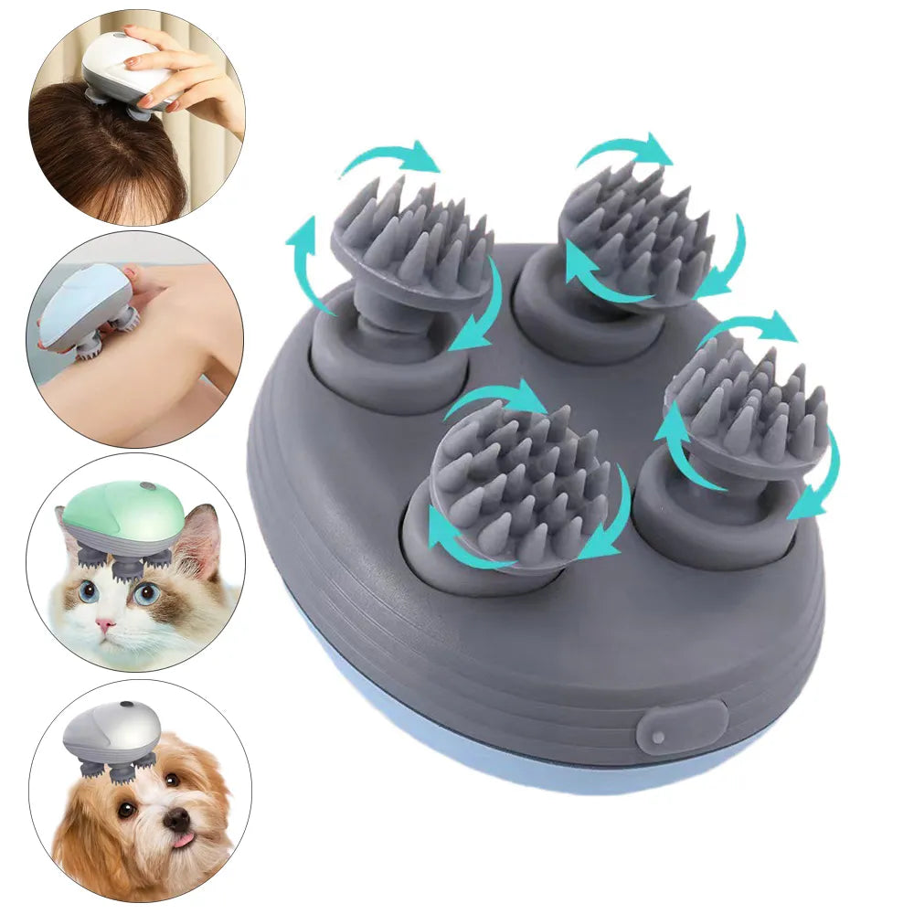 Electric Head Massager For Pets and Humans